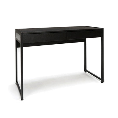 (Scratch & Dent) Essentials 2-Drawer Office Desk, Espresso