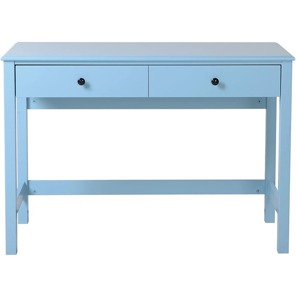 (Scratch & Dent) HOMESTAR Othello Writing Desk with Single Drawer, Blue
