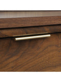 Sauder Outlet Clifford Place Library Base, Grand Walnut