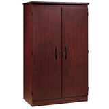 (Scratch & Dent) South Shore Outlet Morgan Storage Armoire, Royal Cherry