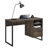 (Scratch & Dent) Ameriwood Outlet Home Candon Desk, Medium Brown