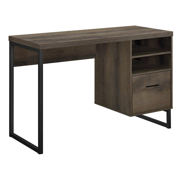 Ameriwood Outlet Home Candon Desk, Medium Brown