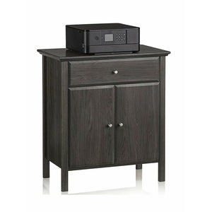 Realspace Chase 27"W Storage Cabinet/Printer Stand, Coastal Gray