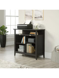 Sauder Outlet Summit Station 36"H 4-Cube Bookcase, Raven Oak