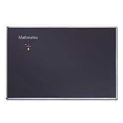 (Scratch & Dent) Quartet Outlet Education Magnetic Porcelain Chalkboard With Aluminum Frame, 72
