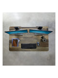VARIDESK ProDesk Electric Height-Adjustable Desk, 48"W, Reclaimed Wood