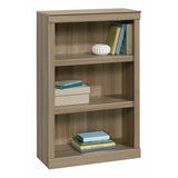 Realspace Outlet 45"H 3-Shelf Bookcase, Spring Oak