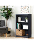 South Shore Axess 43-1/4"H 3-Shelf Bookcase, Blueberry