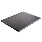 Deflect-O Outlet Ergonomic Sit-Stand Chair Mat For All Pile and Hard Floors, 46" x 60", Black