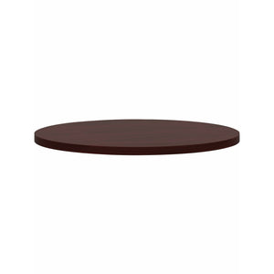HON Preside 42" Round Table Top, Mahogany