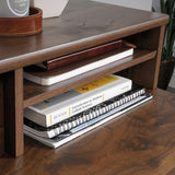 Sauder Outlet Clifford Place Organizer Hutch, Grand Walnut