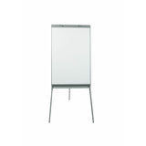 Mind Reader Dry-Erase Whiteboard Flip Chart, 76 1/2”H x 25 1/2”W x 8 1/2”D, Aluminum Frame With Silver Finish