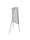 Mind Reader Dry-Erase Whiteboard Flip Chart, 76 1/2”H x 25 1/2”W x 8 1/2”D, Aluminum Frame With Silver Finish