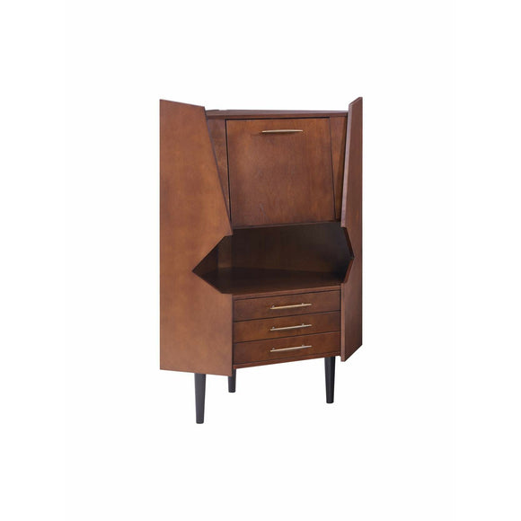 (Scratch and Dent)Southern Enterprises Larson Bar Cabinet, 49