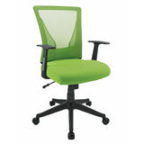 Brenton Studio Outlet Radley Mesh Mid-Back Task Chair, Green/Black
