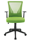 Brenton Studio Outlet Radley Mesh Mid-Back Task Chair, Green/Black