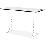 Safco Outlet Electric 60"W Height-Adjustable Table Top, Rectangular, Gray