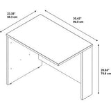 Bush Business Furniture Components Return Bridge, 36"W, Hansen Cherry