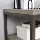 (Scratch & Dent) Sauder Outlet Manhattan Gate Lateral File Cabinet, 1-Drawer, Letter Size/Legal Size, Mystic Oak