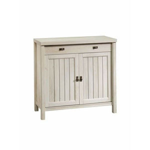 Sauder Outlet Costa 2-Shelf Library Base, Chalked Chestnut