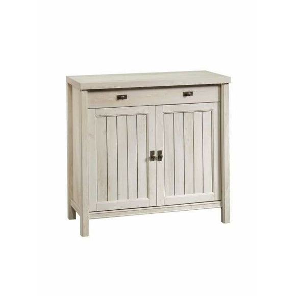 Sauder Outlet Costa 2-Shelf Library Base, Chalked Chestnut