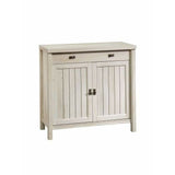 Sauder Outlet Costa 2-Shelf Library Base, Chalked Chestnut