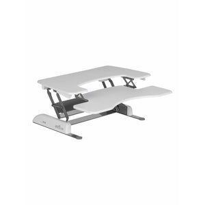 (Scratch & Dent) VARIDESK ProPlus Manual Standing Desk Converter, 36"W, White