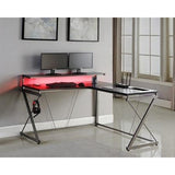 ZLD Outlet Performance Series 1.6 L-Shaped Gaming/Work Desk, Black