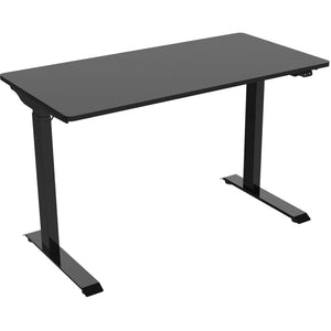 FlexiSpot Vici 48"W Quick-Install Height-Adjustable Desk, Black