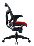 WorkPro Outlet Quantum 9000 Series Mesh/Fabric Mid-Back Manager's Desk Chair, Cherry/Black