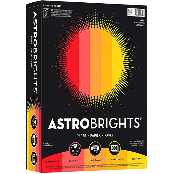 Astrobrights Color Paper, 8.5