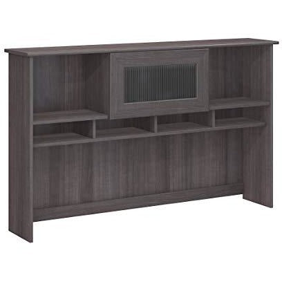 Bush Furniture Cabot Hutch, Heather Gray
