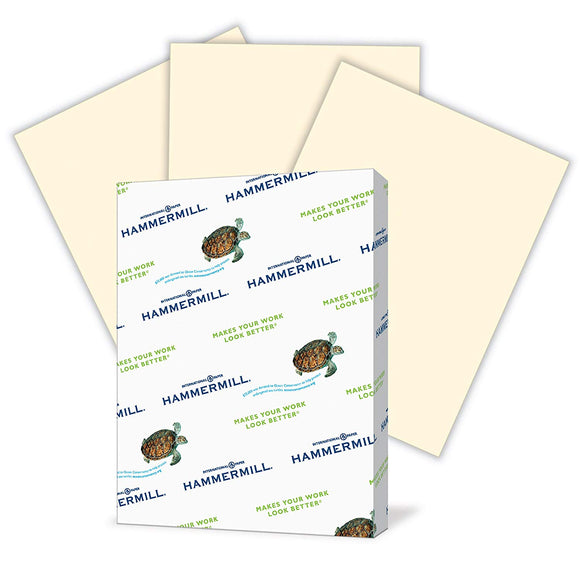 (Open Ream) Hammermill Colors Multipurpose Paper, 24 lbs, 8.5