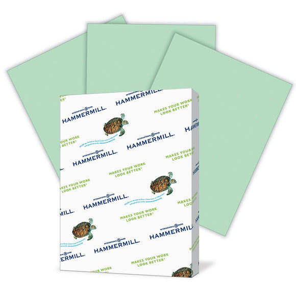 (Open Ream) Hammermill Colors Multipurpose Paper, 24 lbs, 8.5