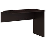 Bush Furniture Outlet Cabot Shell Desk Return, 42"W, Espresso Oak