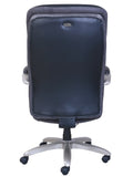 Serta Outlet Smart Layers Hensley Big And Tall Bonded Leather High-Back Chair, Black/Silver