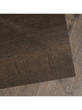 Sauder Outlet North Avenue Side Table, Rectangular, Smoked Oak/Black