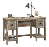 (Scratch & Dent) Sauder Outlet Granite Trace 54"W Home Office Desk, Rustic Cedar