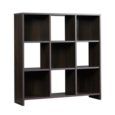 (Scratch & Dent) Sauder Beginnings 9-Cubby Storage Organizer, Cinnamon Cherry