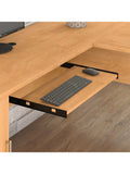 Bush Furniture Somerset L Shaped Desk, 60"W, Maple Cross