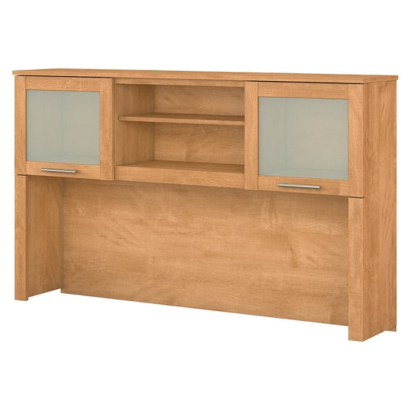 (Scratch & Dent) Bush Furniture Outlet Somerset Hutch for L Shaped Desk, 60