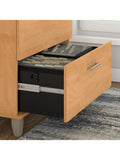 Bush Business Furniture Somerset 29-9/16"W Lateral 2-Drawer File Cabinet, Maple Cross
