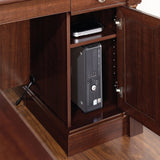 (Scratch & Dent) Sauder Outlet Palladia Collection L-Shaped Desk, Select Cherry