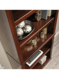 Realspace Outlet 72"H 5-Shelf Bookcase, Mulled Cherry