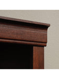 Realspace Outlet 72"H 5-Shelf Bookcase, Mulled Cherry