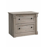 Sauder Outlet Palladia 36-3/4"W Lateral 2-Drawer File Cabinet, Split Oak