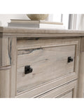 Sauder Outlet Palladia 36-3/4"W Lateral 2-Drawer File Cabinet, Split Oak