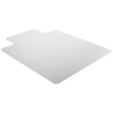 Realspace Outlet Economy Studded Chair Mat For Low-Pile Carpets, 36" x 48", Clear