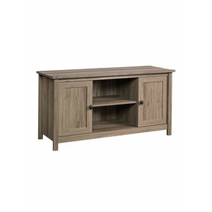 (Scratch and Dent) Sauder Outlet County Line TV Stand For 47" TVs, 23-7/8"H x 47-3/8"W x 17"D, Salt Oak