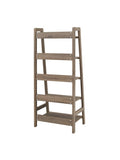 (Scratch and Dent) Linon Home Décor Products Layla Home Office Ladder Bookcase, Gray